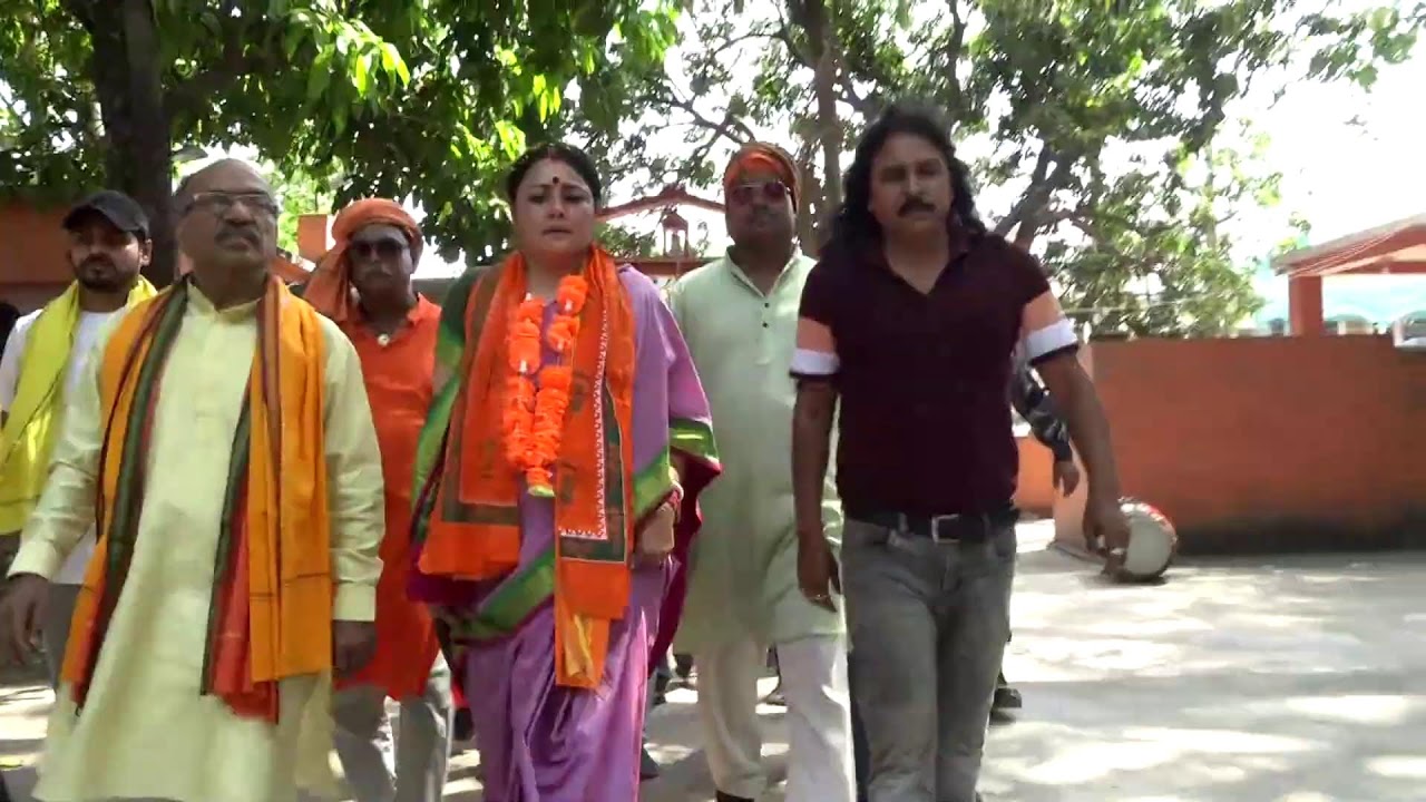 Election campaign by Smt. Agnimitra Paul at Kulti, Ramnagar, Asansol. 