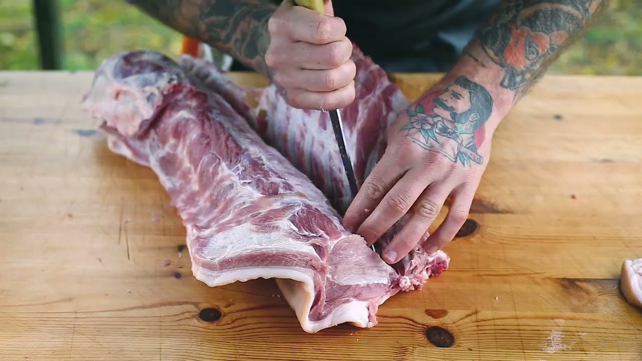 Pork Loin Butchery