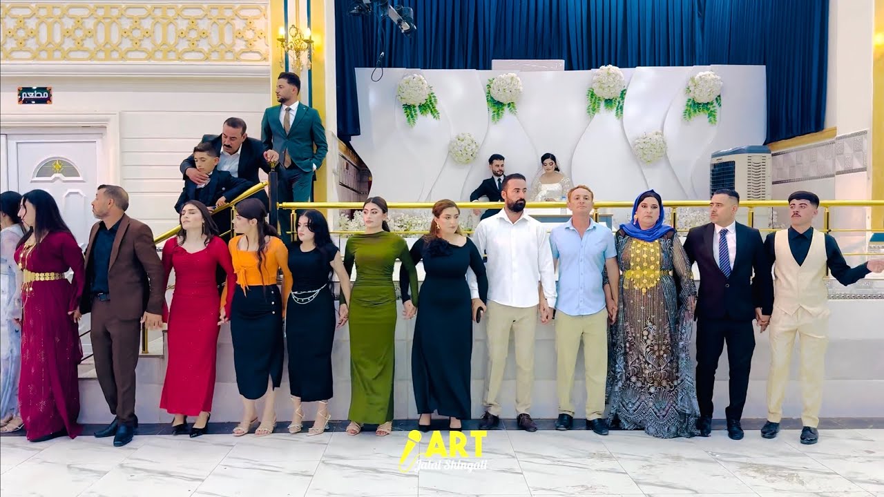 جلال شنكالي وقاسو سموقي ملاني في قاعة هانوفر زفاف سالم & ساهيرة 