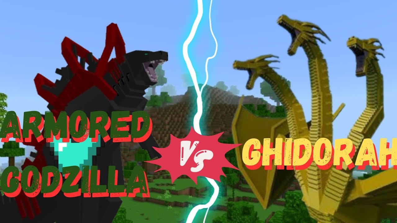 GHIDORAH Vs ARMORED GODZILLA Who will win the fight?