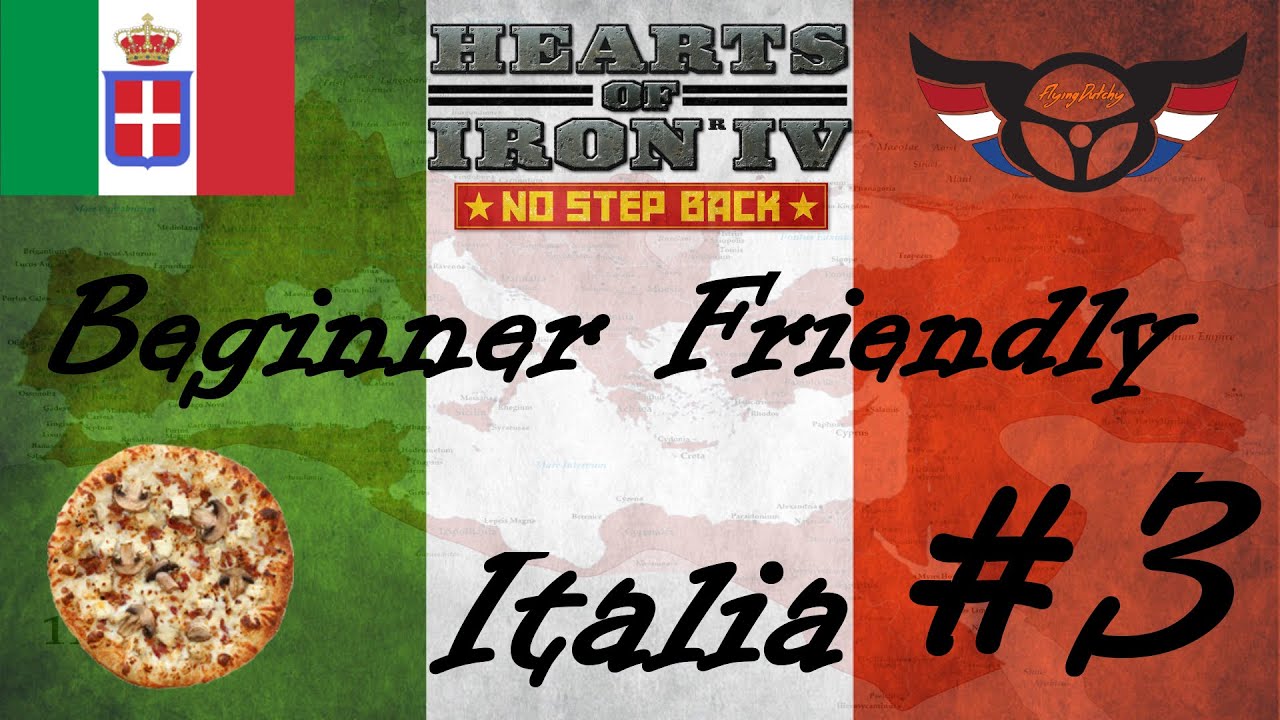 HOI4 No Step Back: Italy - Beginner Friendly - ep3