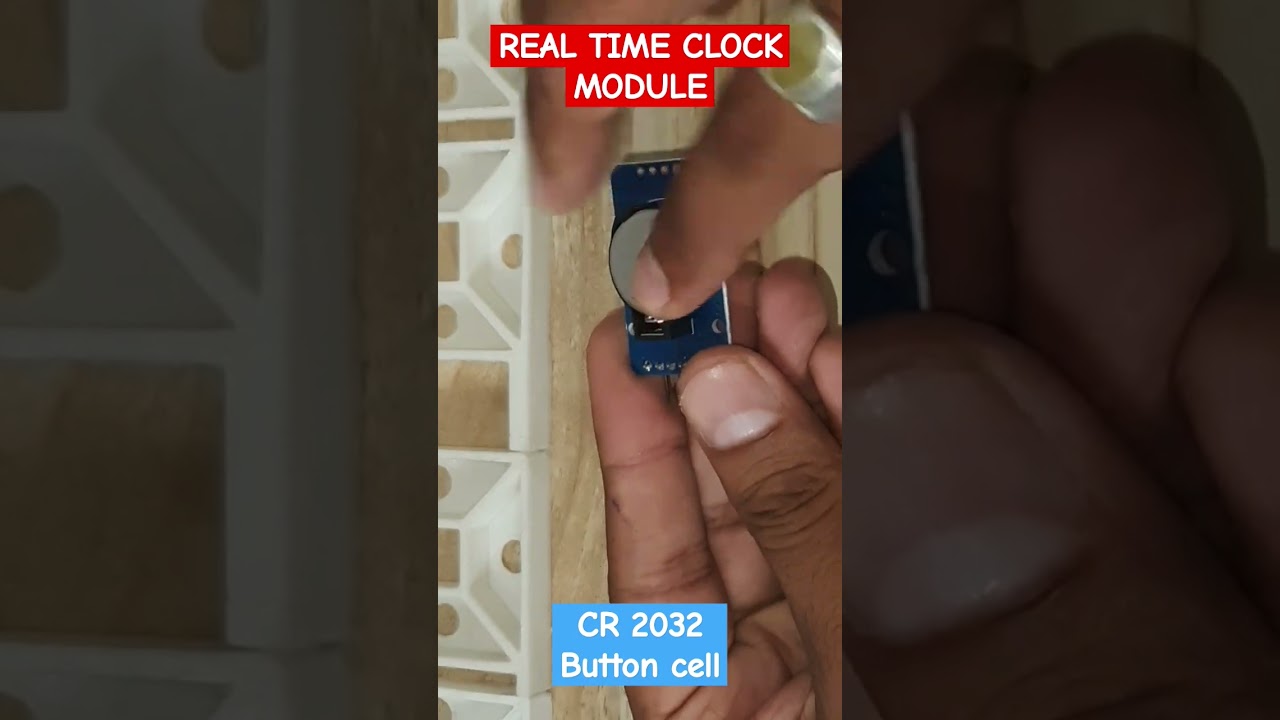 Real time clock ⏰ module #shortsvideo #shortsviral #ds3231