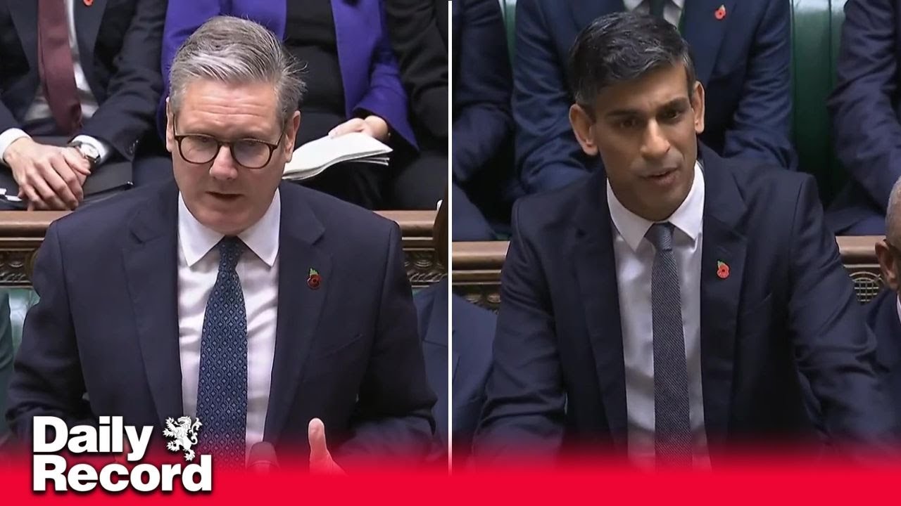 Keir Starmer and Rishi Sunak hold final Prime Minister's Questions for the Tory leader 