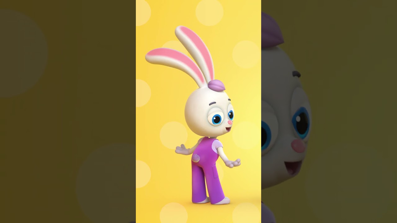 Hoppy learns his body parts! 🐰 &mdash; Beadies &mdash; Cartoons for kids &mdash; Head, shoulders, knees and toes