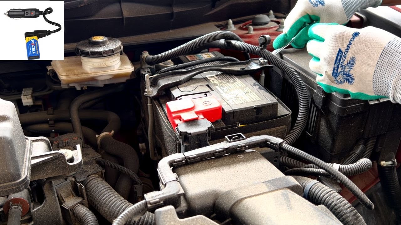 Как заменить аккумулятор автомобиля Honda CRV
