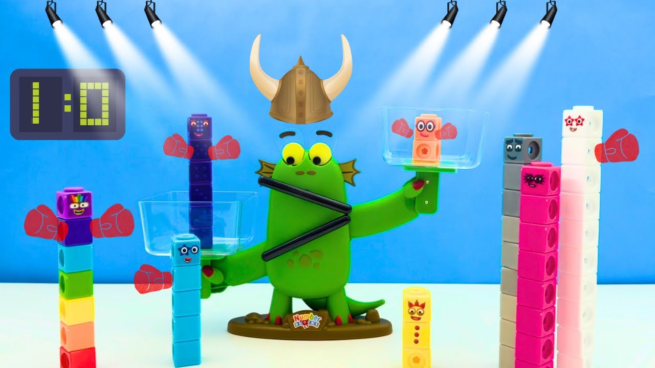Let’s play with the Numberblocks Blockzee Balance Activity Set Toy | Learn To Compare Numbers