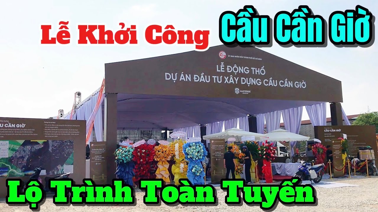 TPHCM Làm Lễ Khởi Công Xây Dựng Cầu Cần Giờ Tại Nhà Bè Sau Bao Nhiêu Năm Người Dân Chờ Đợi