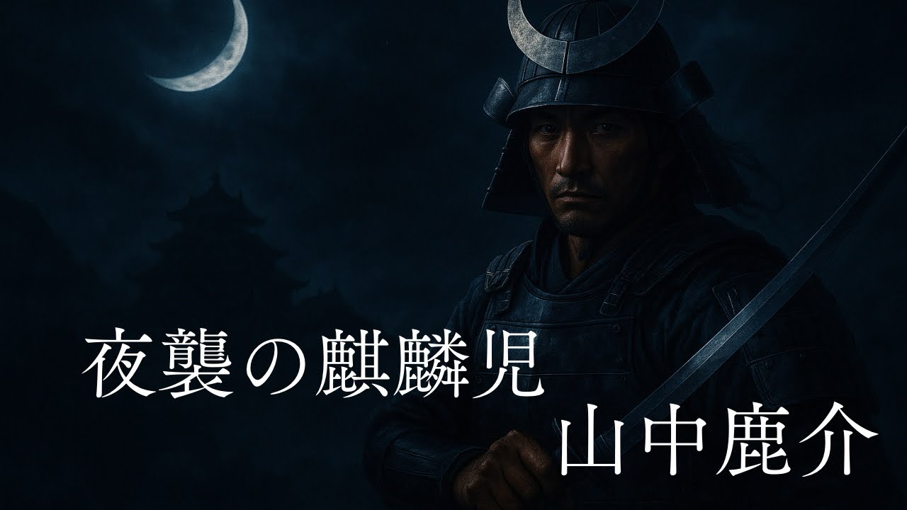 🔥【歴史ラップ】夜襲の麒麟児 — 山中鹿介🔥（闇を切り裂く“不屈の刃”）