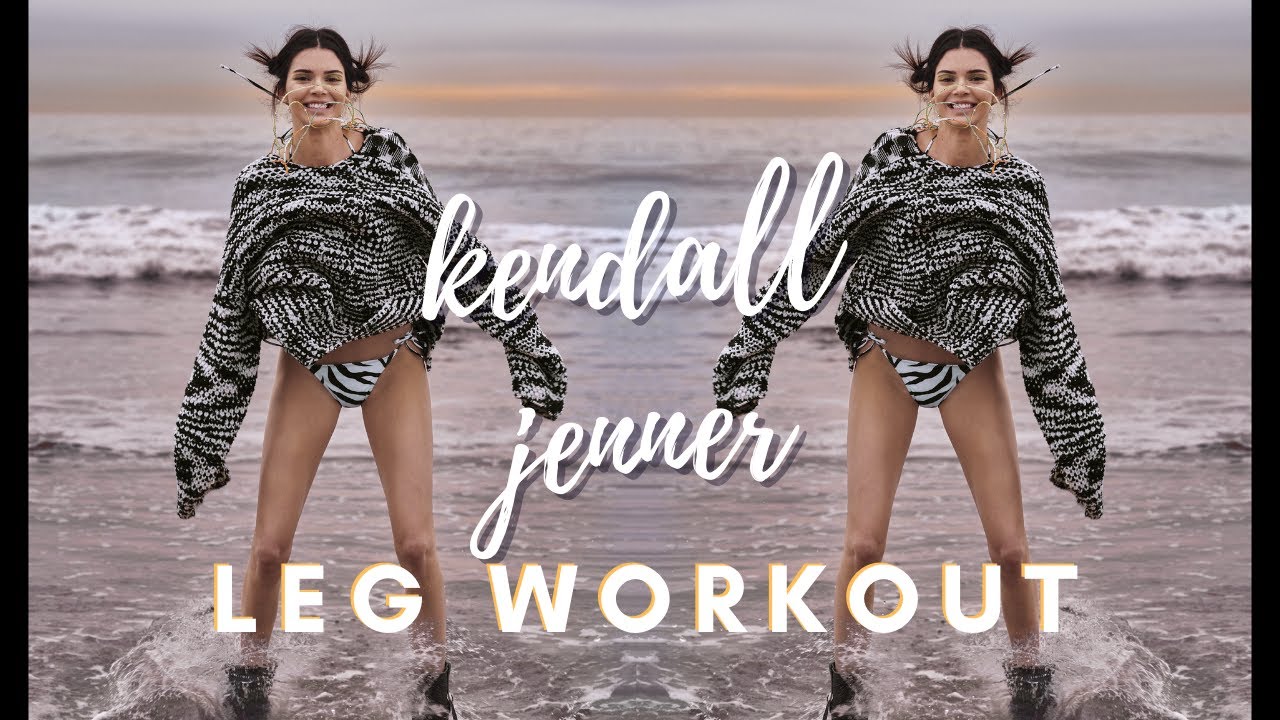 How to get LEAN LEGS like KENDALL JENNER | Leg slimming workout