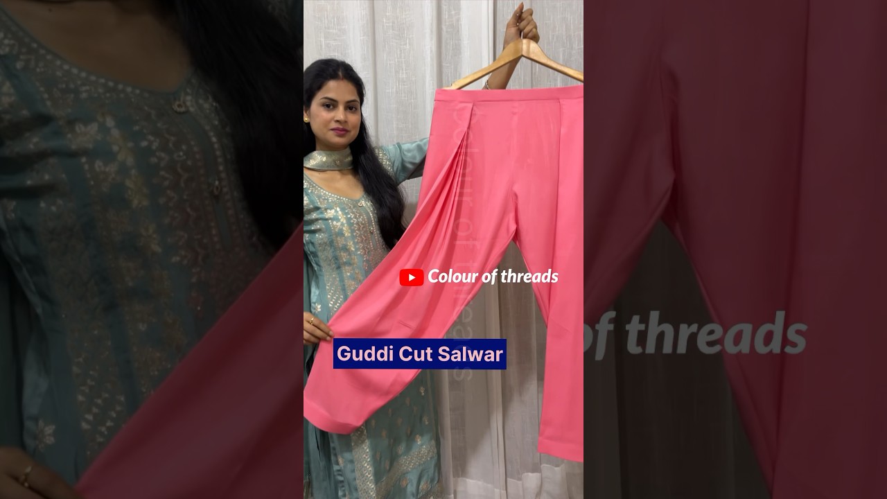 Guddi Salwar,Click here👆 to watch full video ￼#fashion #shorts #sewing
