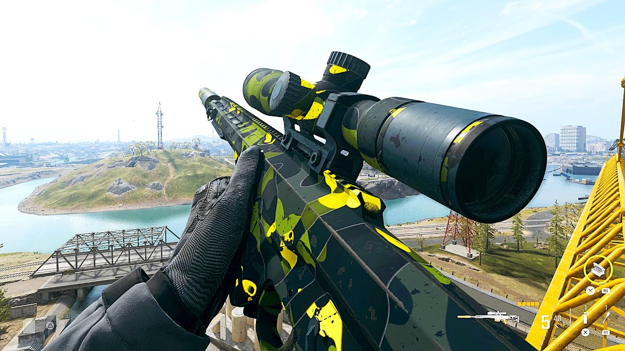 Call of Duty: Warzone MCPR-300 Solo Snipe Win Gameplay ( No Commentary )