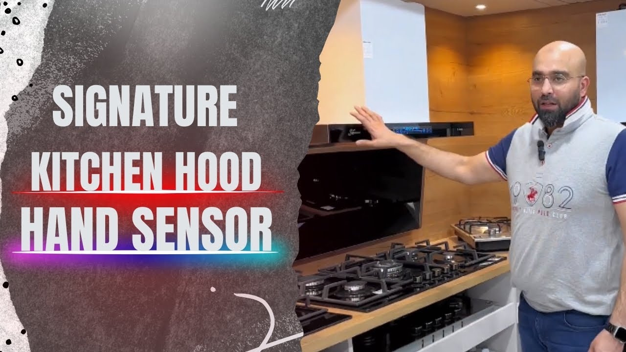Signature Kitchen Hood New Arrivals | Hand Sensor