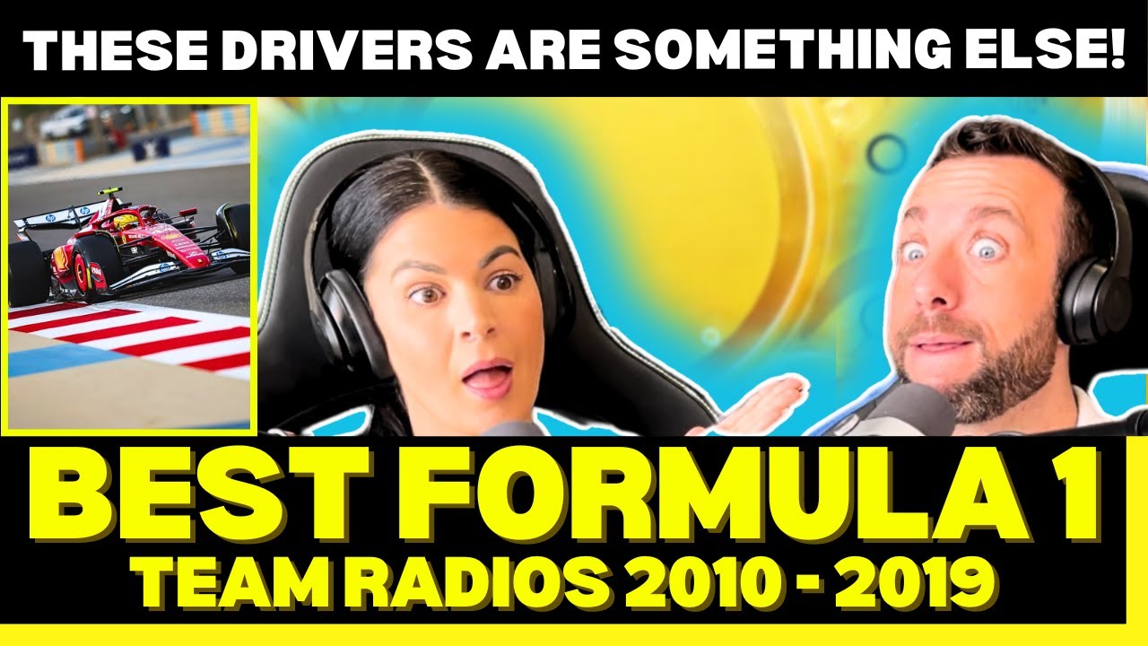 THEY'RE COMEDIANS & DRIVERS? First Time Reacting to Best F1 Team radios - This Decade 2010 — 2019!