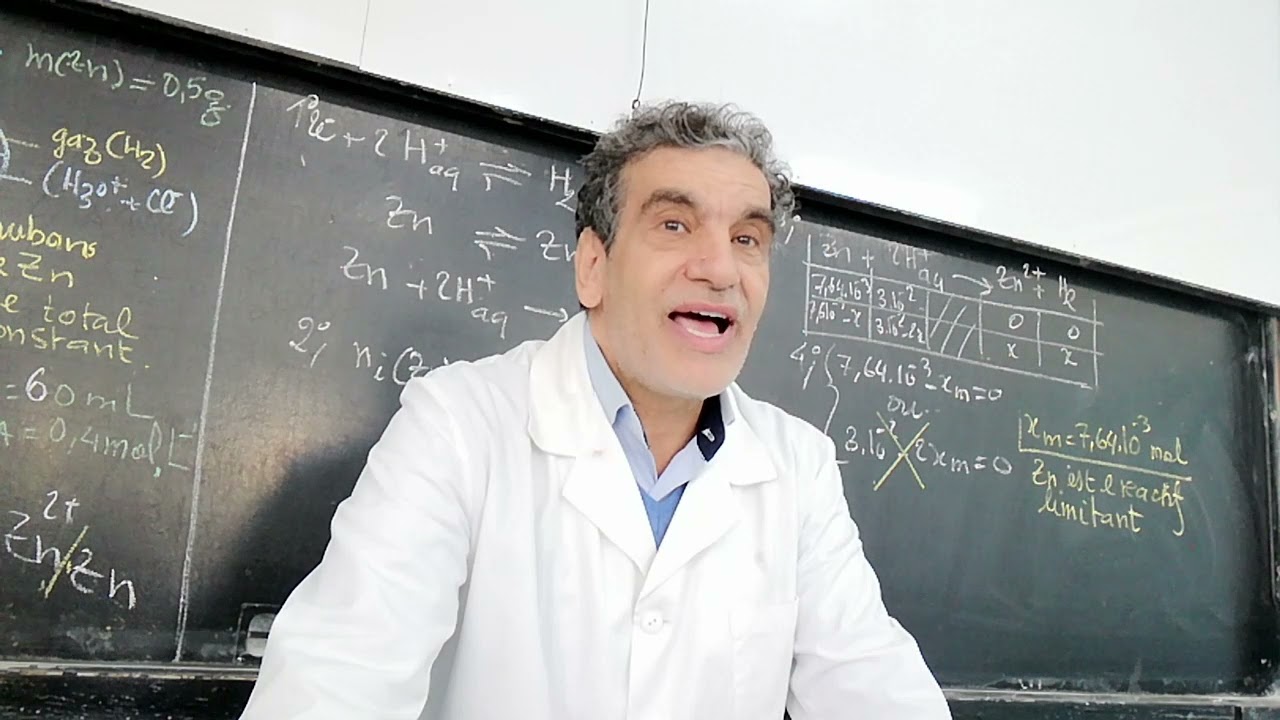 exercice : suivi temporel par méthode physique (volume d'un gaz)