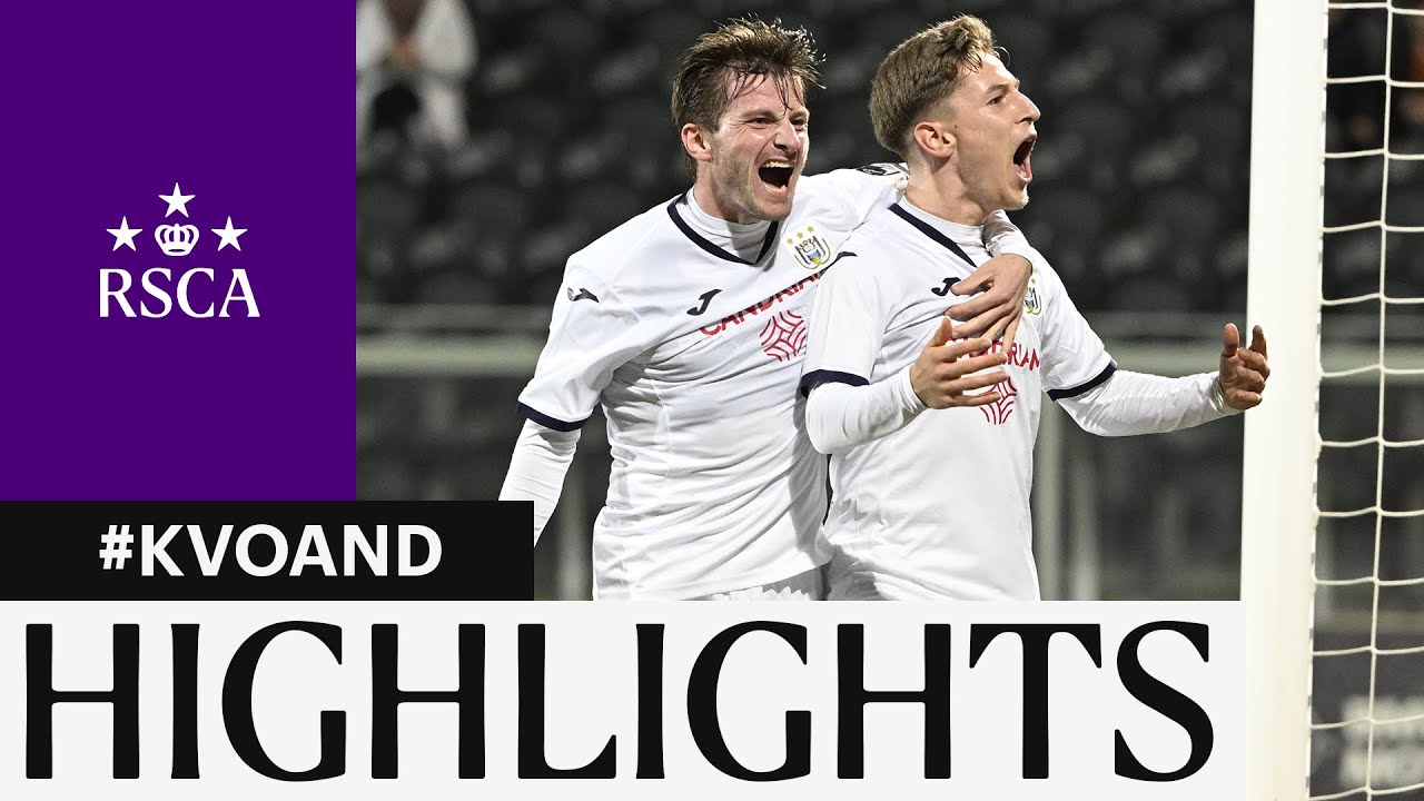 HIGHLIGHTS: KV Oostende - RSC Anderlecht | 2022-2023