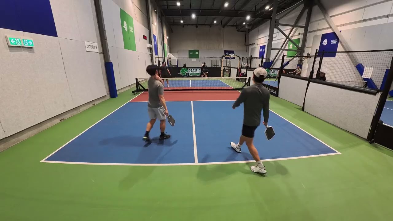 Pacific Pickleball: February 9 - Bily/Daniel vs Philip/Daniel Game 2