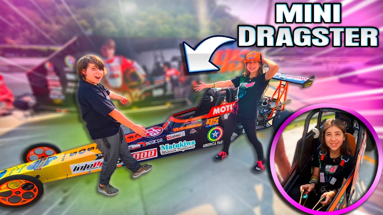 VOU PILOTAR UM MINI DRAGSTER «Valentina VR45»