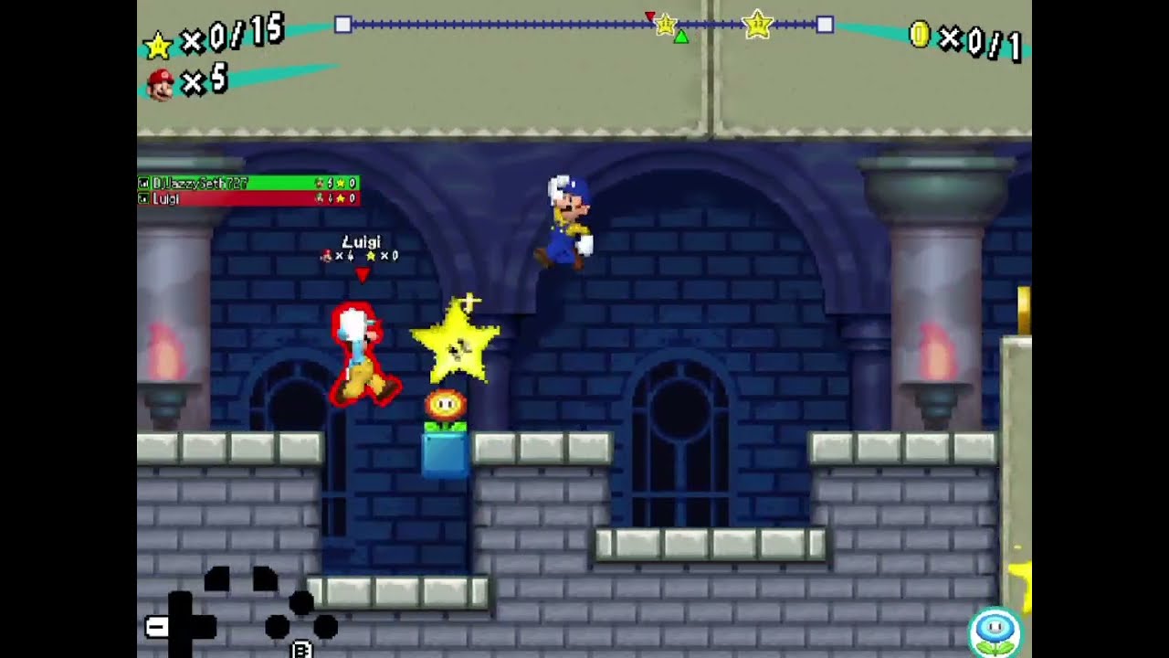 Playing NSMB.DS Versus #1