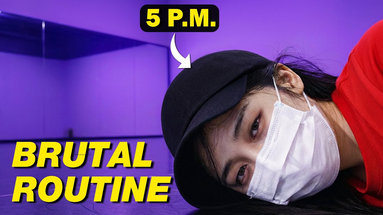 Реалистичный один день из жизни стажера k-pop (99% провала)
