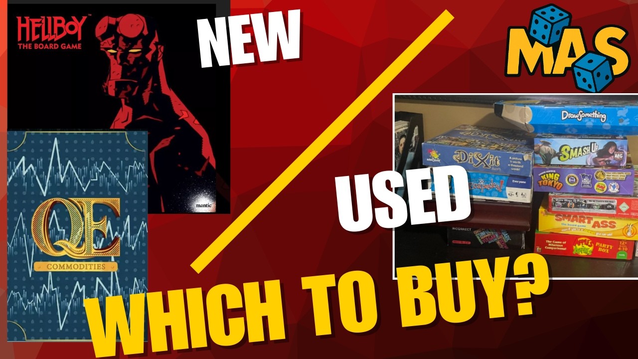 New Vs Used Board Games