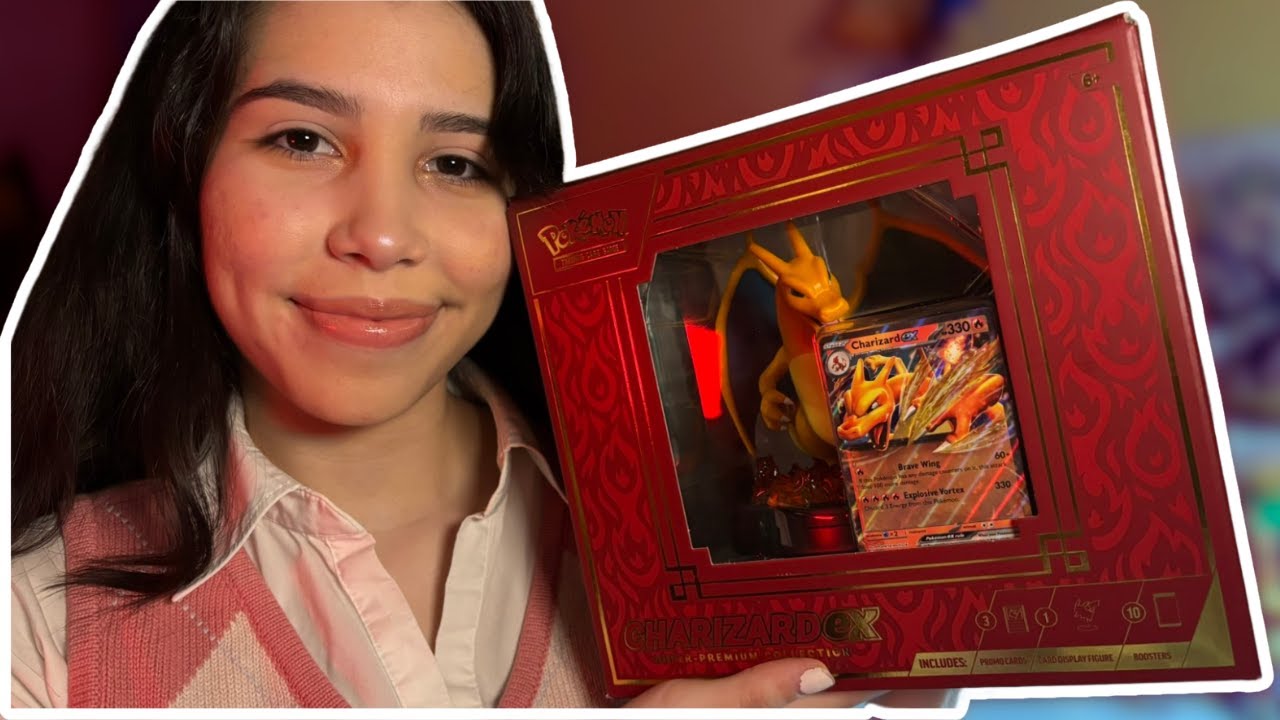 ASMR Открытие карт покемонов