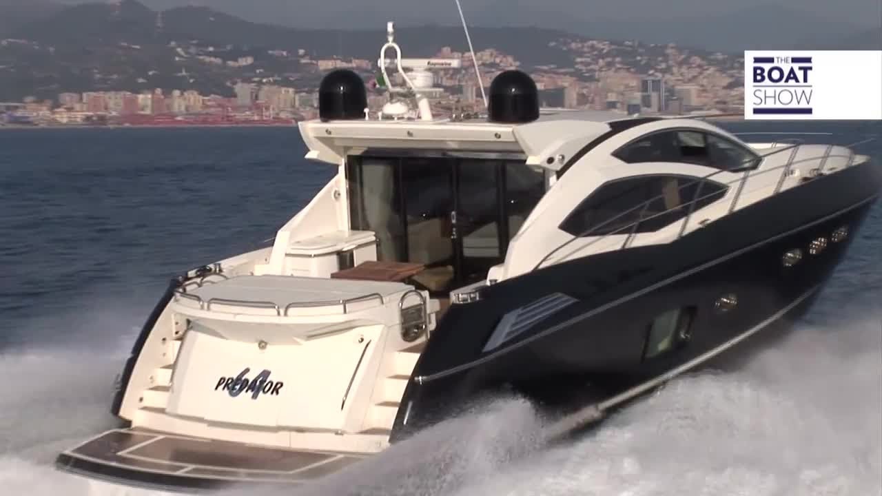 [ENG]  SUNSEEKER PREDATOR 64 - Luxury Yacht Review - The Boat Show