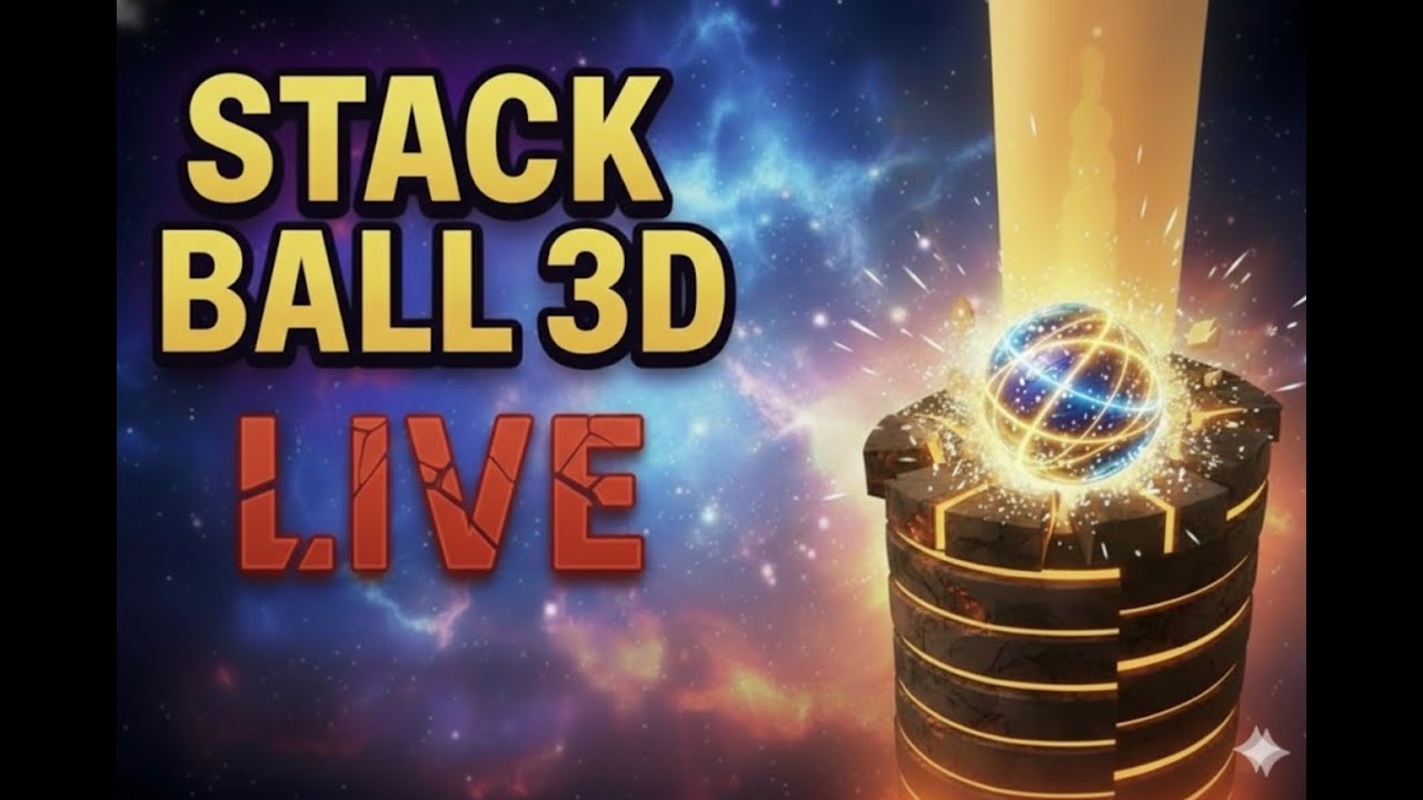 💥 Stack Ball 3D Gameplay | Har Level One Shot 😎