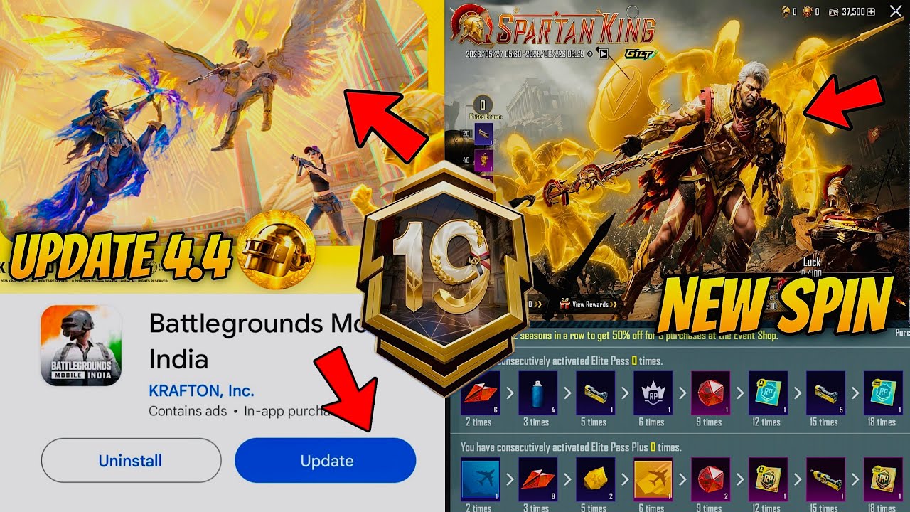 BIG UPDATE 😍 BGMI 4.4 UPDATE IS HERE - BGMI 4.4 UPDATE BIG CHANGES - HOW TO UPDATE BGMI 4.4 - 120fps