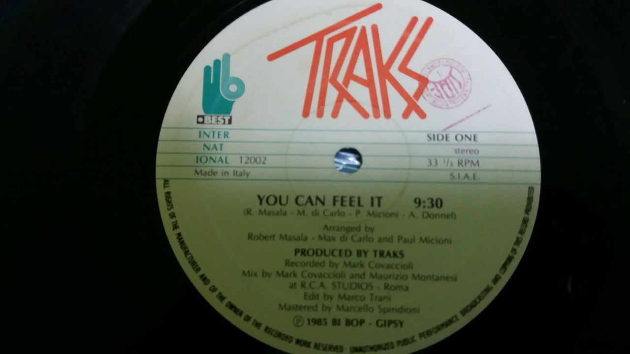 Traks &lrm;&ndash; You Can Feel It