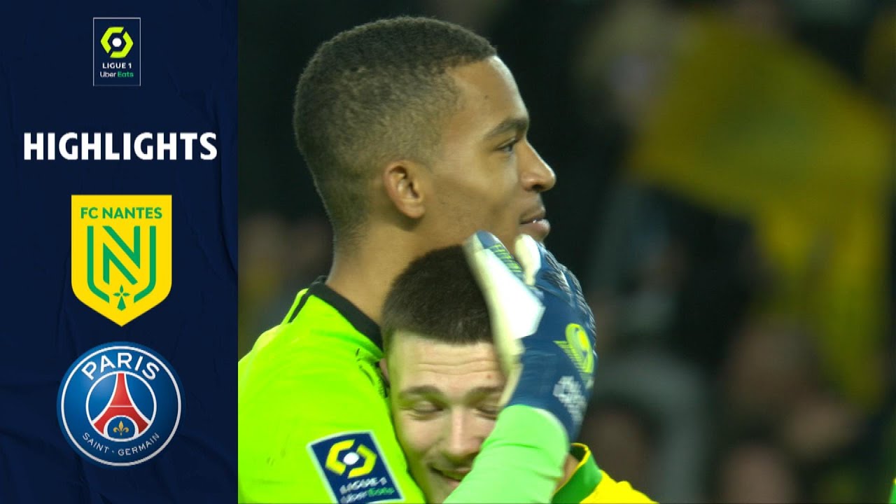 FC NANTES - PARIS SAINT-GERMAIN (3 - 1) - Highlights - (FCN - PSG) / 2021-2022