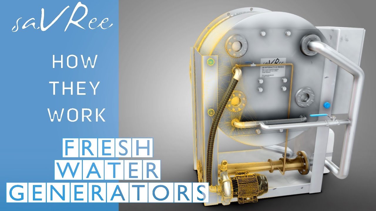 How Fresh Water Generators Work (saltwater desalination)