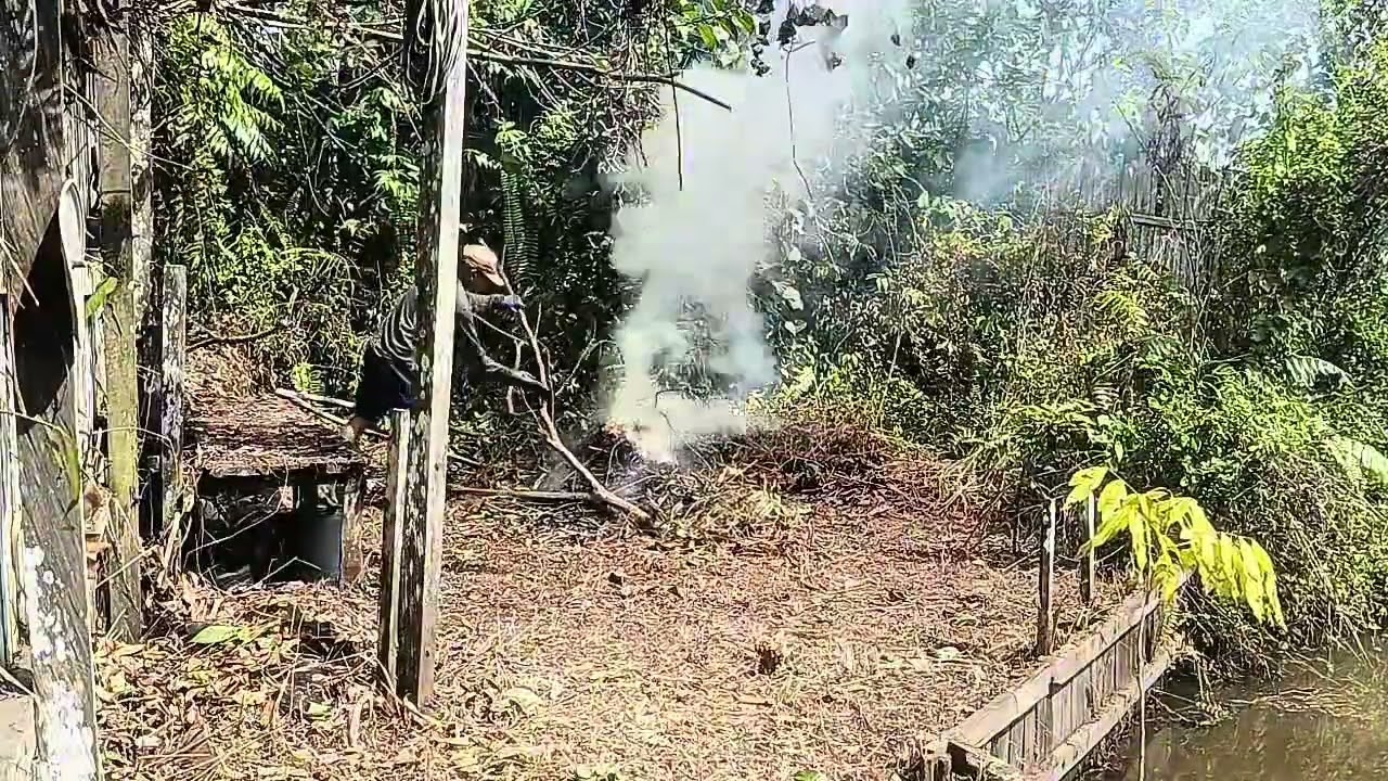 PART 2 // BERSIH KOLAM DAN MASAK IKAN SAAT LIBUR