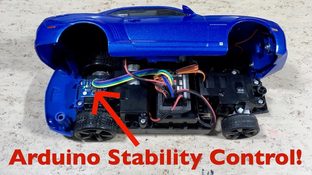 Arduino MRSC (Micro RC Stability Control), ESC, ESP, TSM In A Camaro