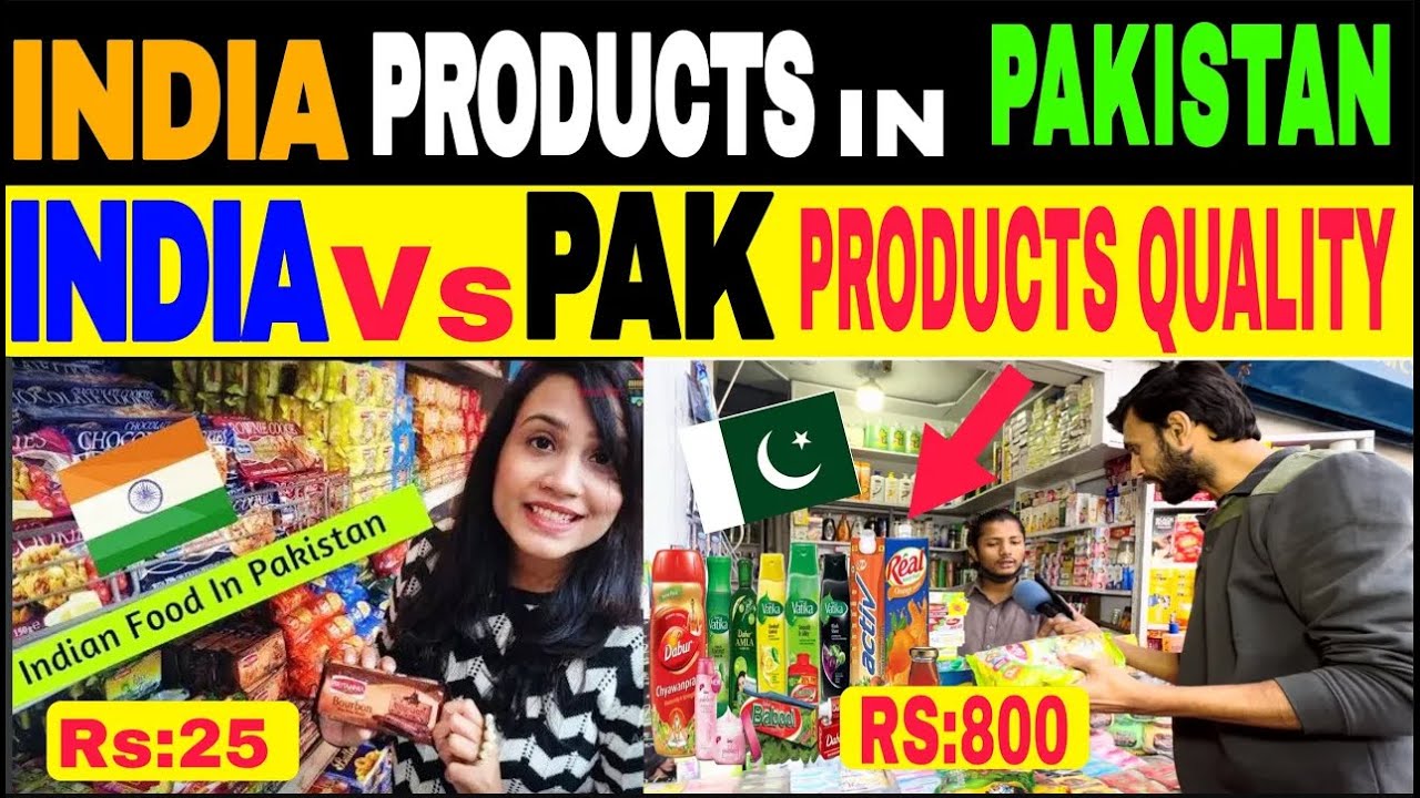 INDIAN PRODUCTS RATES IN PAKISTAN | FOOD PRICE COMPARISON INDIA VS  PAK PUBLIC REACTION |