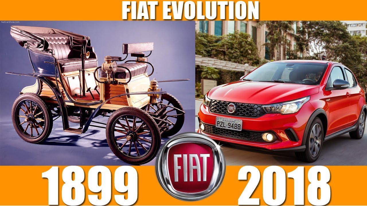 THE FAMILY FIAT EVOLUTION FROM 1899-2018