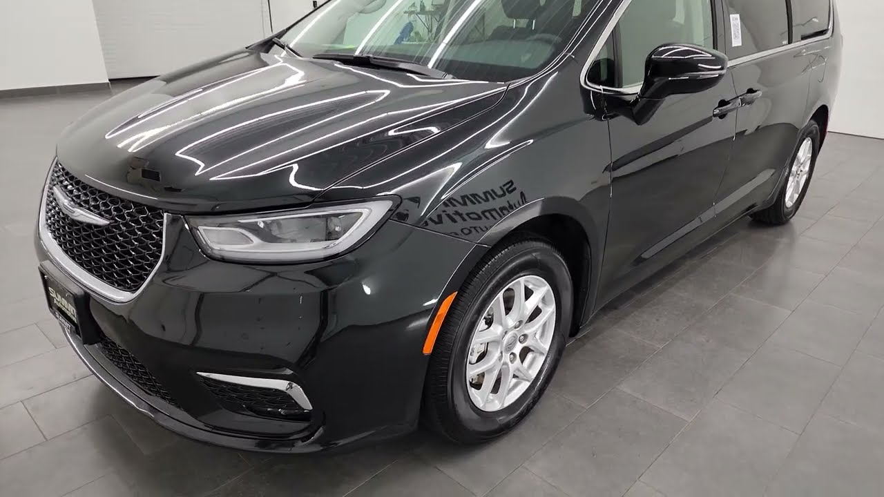 2022 CHRYSLER PACIFICA TOURING L LOADED BRILLIANT BLACK 4K WALKAROUND 13540Z SOLD!