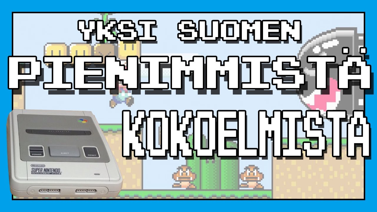 Yksi Suomen pienimmistä SNES kokoelmista