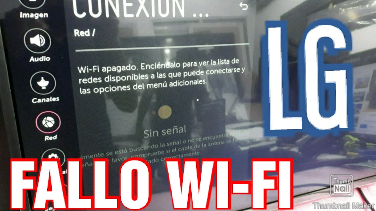 COMO ENCENDER EL WI-FI  EN TV SMATTV  LG  WI-FI APAGADO EN TV LG  SAMSUNG SONY  RESUELTO