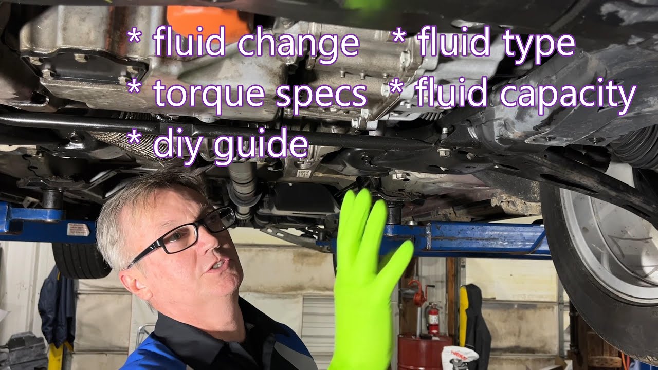 HOW TO Change the transmission fluid on a Chevrolet Equinox with Torque Specs and Fluid Type