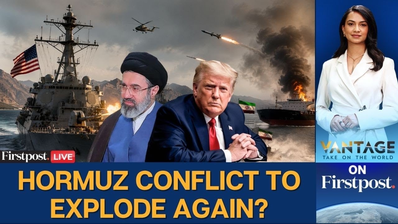 US-Iran War LIVE: US &lsquo;Disables&rsquo; Iranian Ships in Hormuz as Trump Hopes for Deal | Vantage