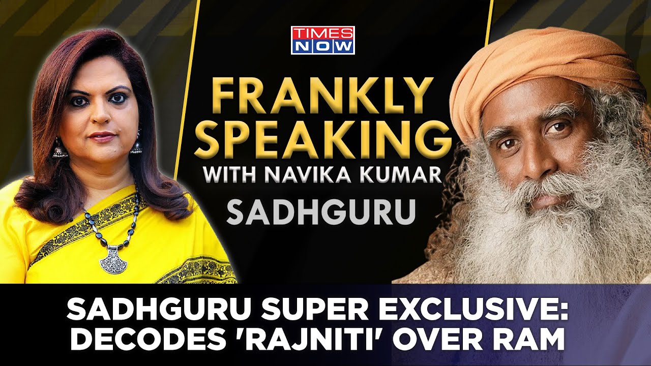 Sadhguru Interview: Decodes 'Rajniti' Over Ram, Wades Into Language War & More | Frankly Speaking