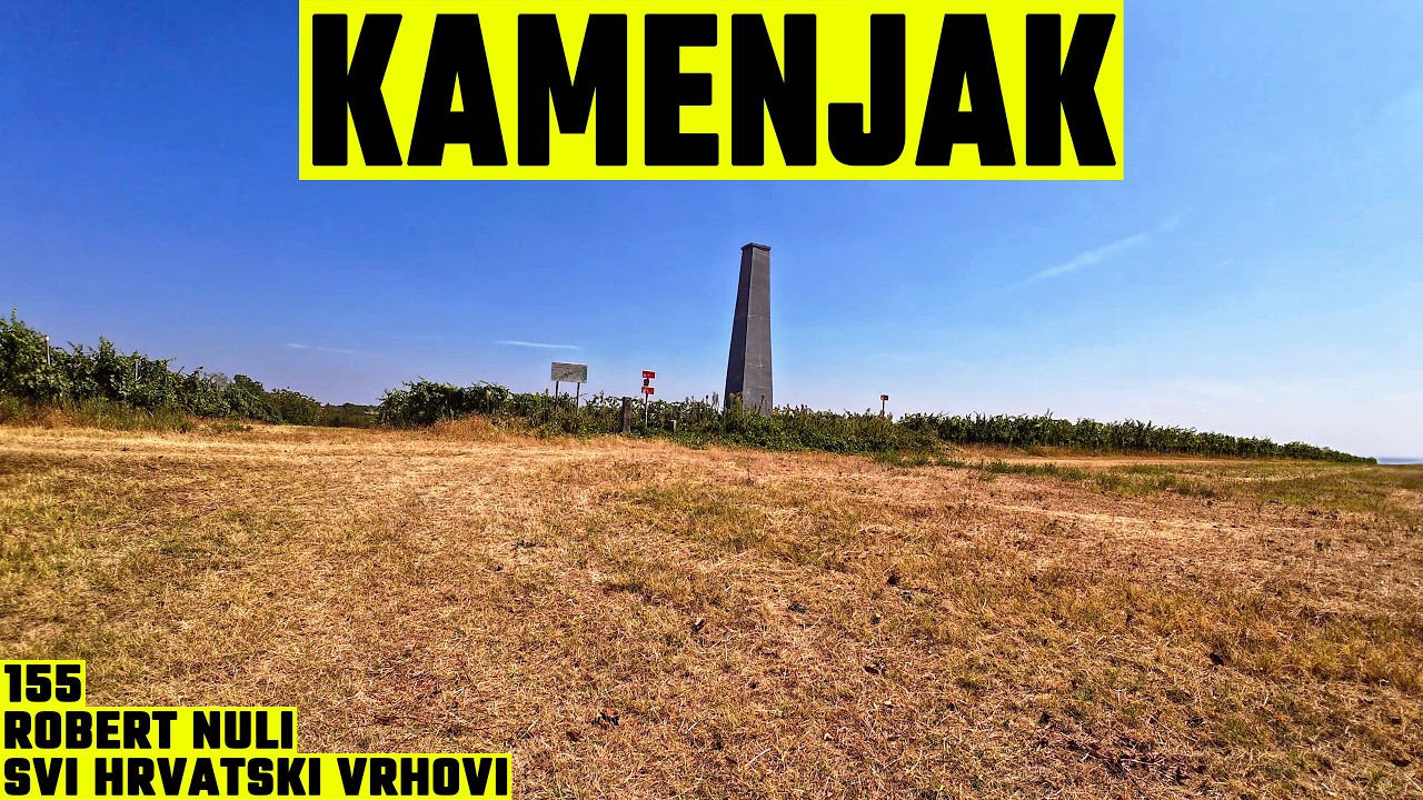 Kamenjak, Banovo brdo, 244m - planinarenje [155. VRH iz serijala SVI HRVATSKI VRHOVI] 4K