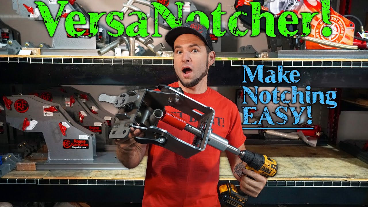 Notch tubing on a bend with the VersaNotcher! Cope the easy way!