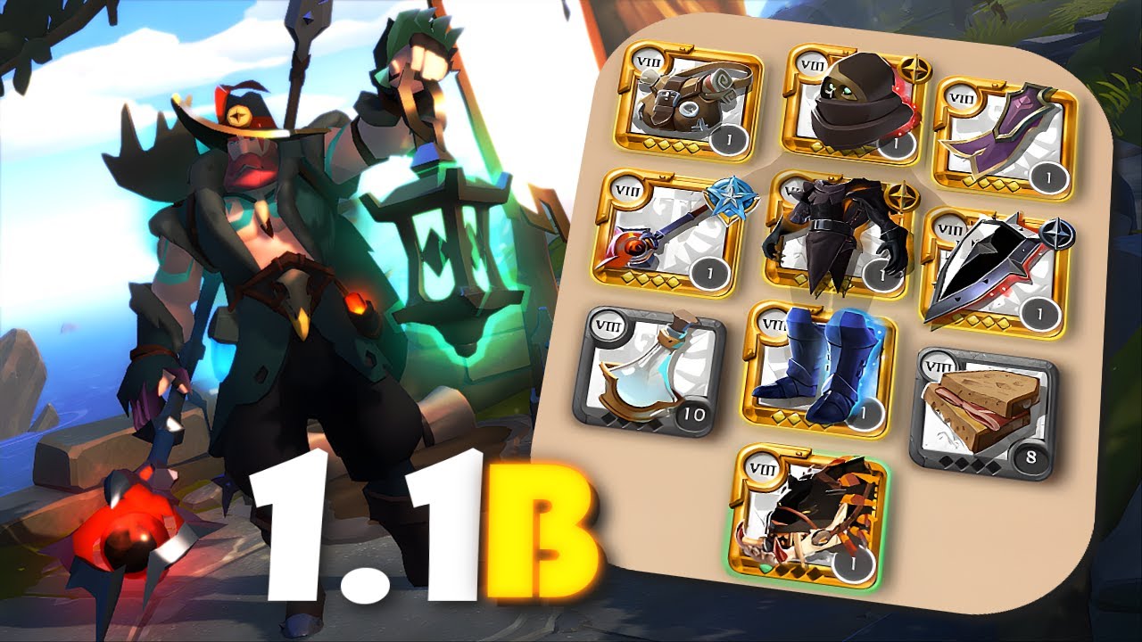 I Saw 1100$ Cursed Staff Gear - Solo PvP / 50M Profit - Albion Online