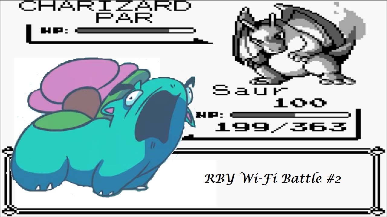 Pok&eacute;mon Red/Blue/Yellow Wi-Fi Battle #2 [UU] vs Yus: Paralysis! I mean, Venusaur!
