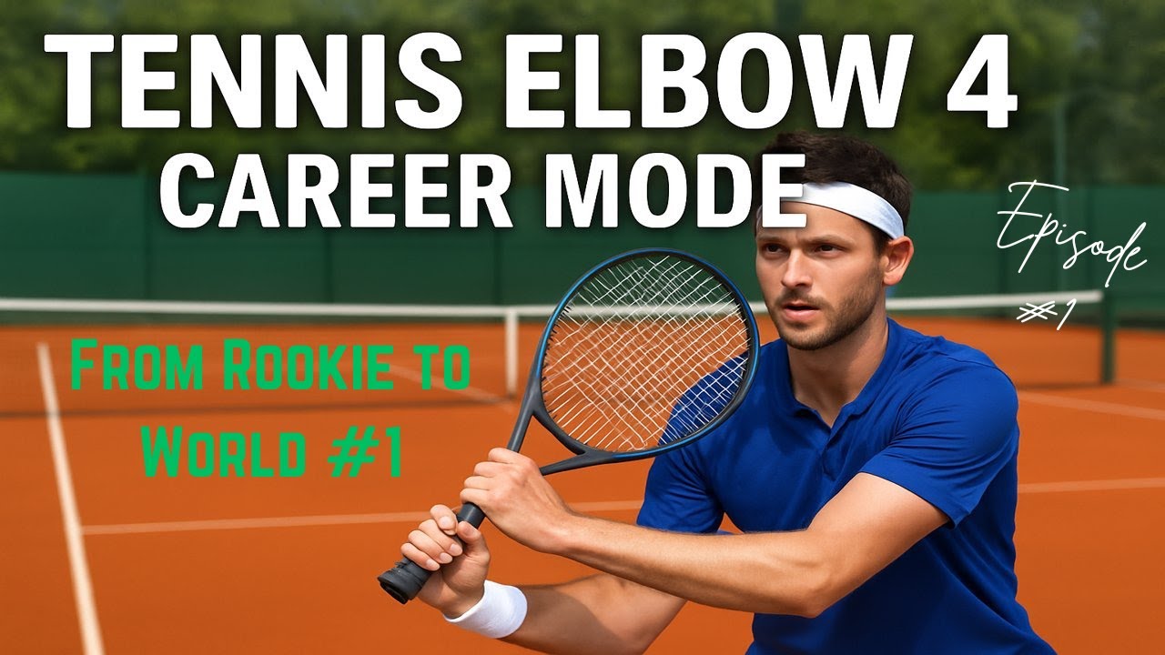 From Rookie to World #1 | Tennis Elbow 4 Career Mode Ep. 1