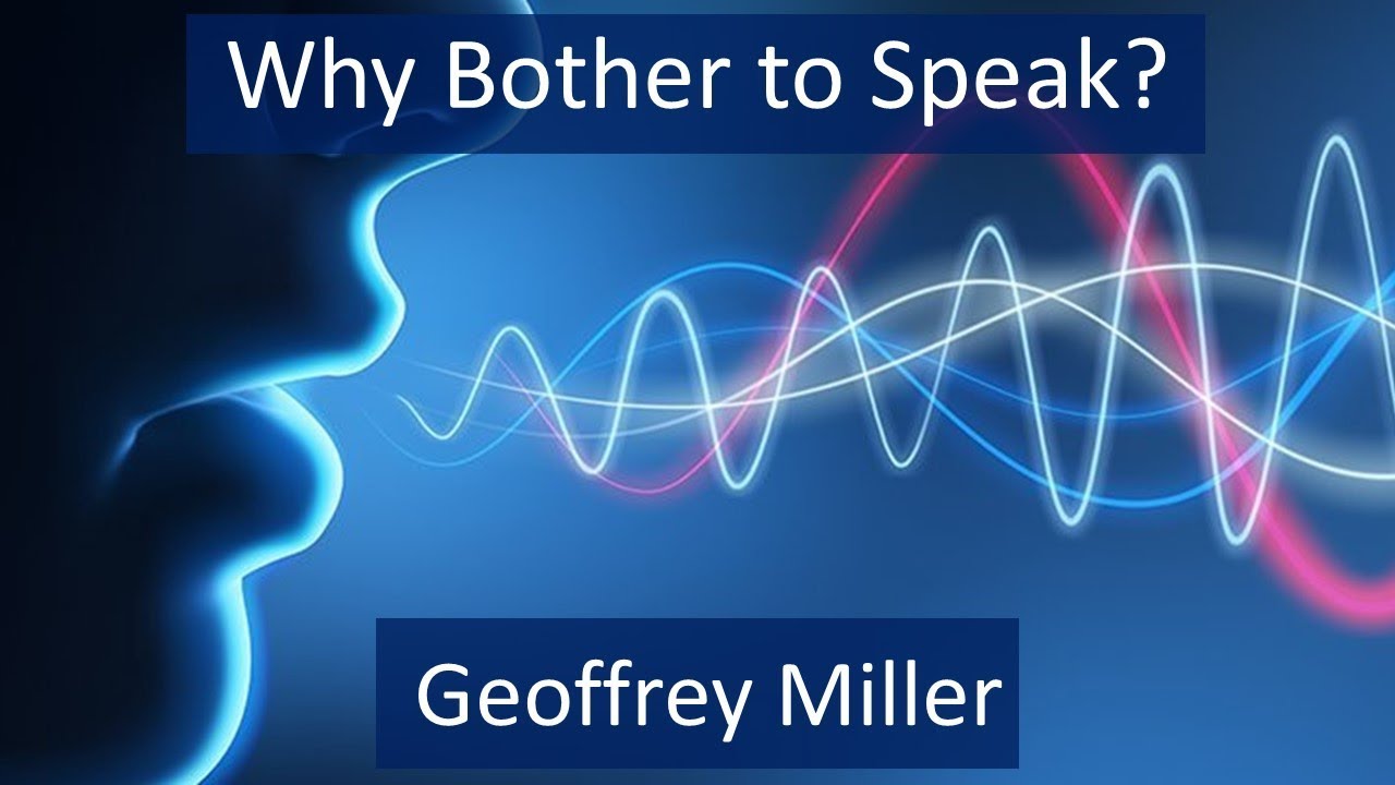 Why bother to speak?