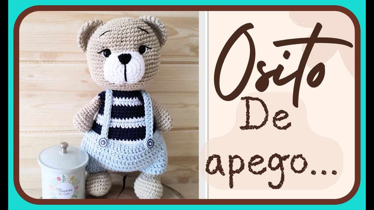 Cómo TEJER a CORCHET un AMIGURUMI 🐻 OSITO #pasoapaso Parte 1