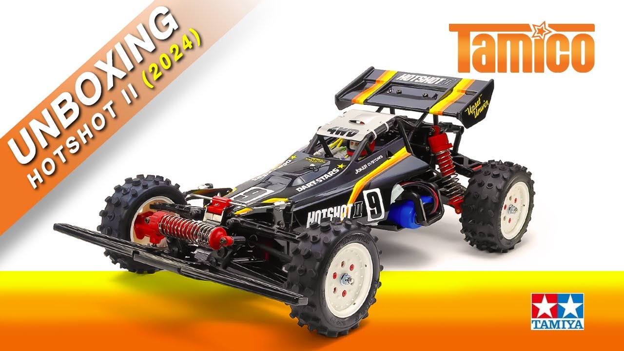 Tamico Unboxing Tamiya 58737 HotShot II (2024)
