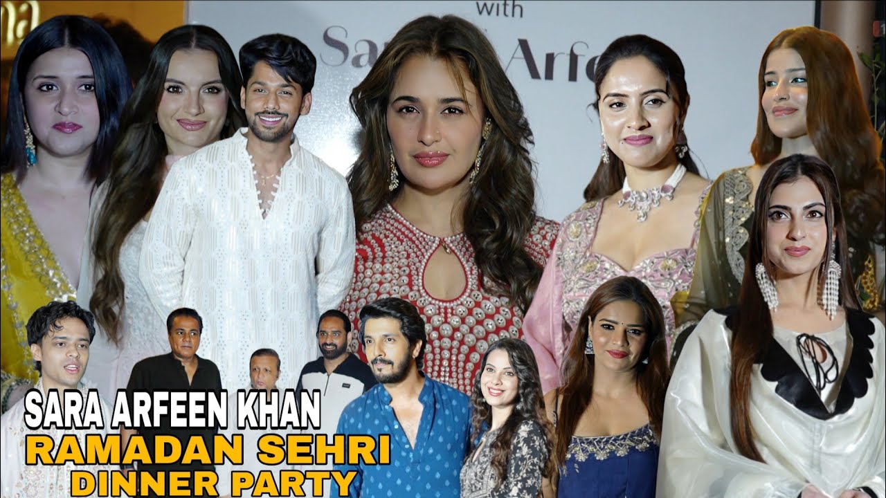 UNCUT - Ramadan Sehri Late Night Dinner Party | Sara And Arfeen Khan | Baseer Ali, Farhana Bhatt, 